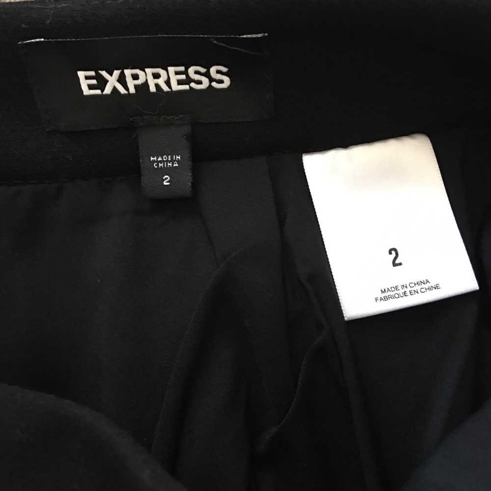 Express Black Skirt
